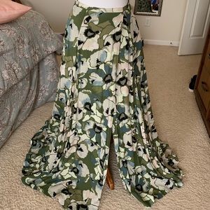 Free People floral Maxi Skirt